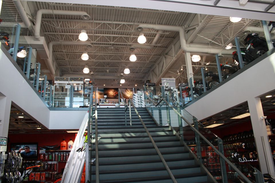 Main Staircase - Holeshot Motorsports