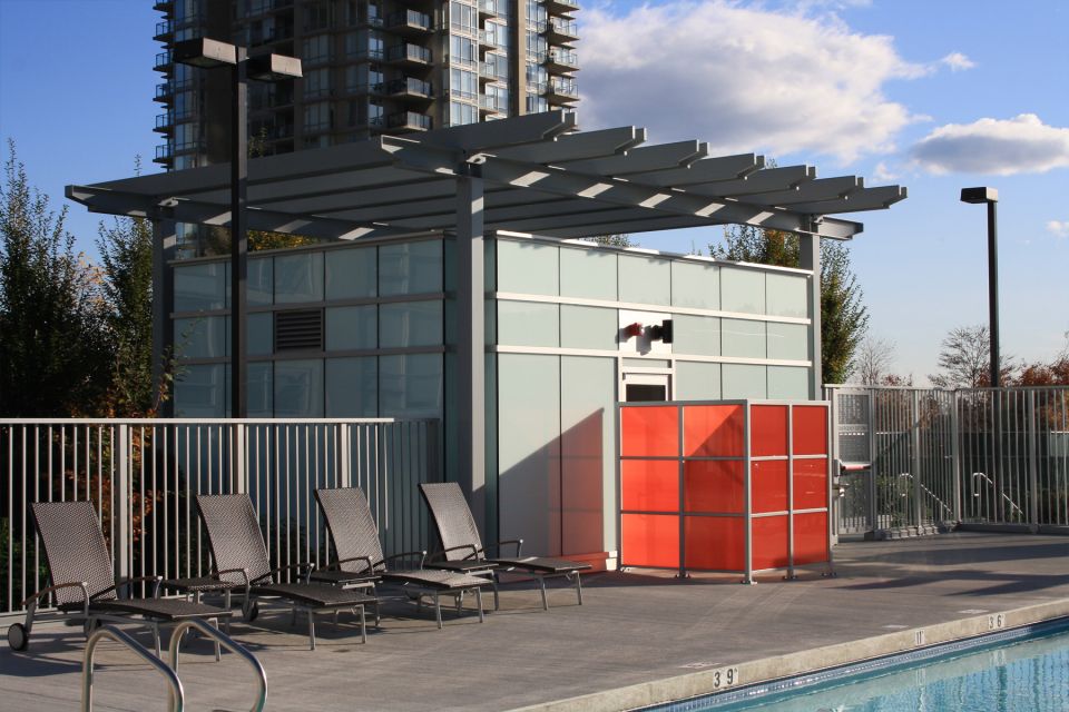 Steel fabrication - pool deck